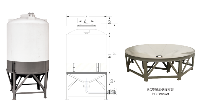 高強(qiáng)度錐底儲罐